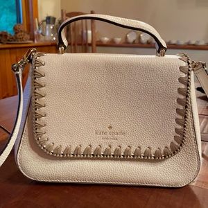 Kate spade white shoulder/handbag
